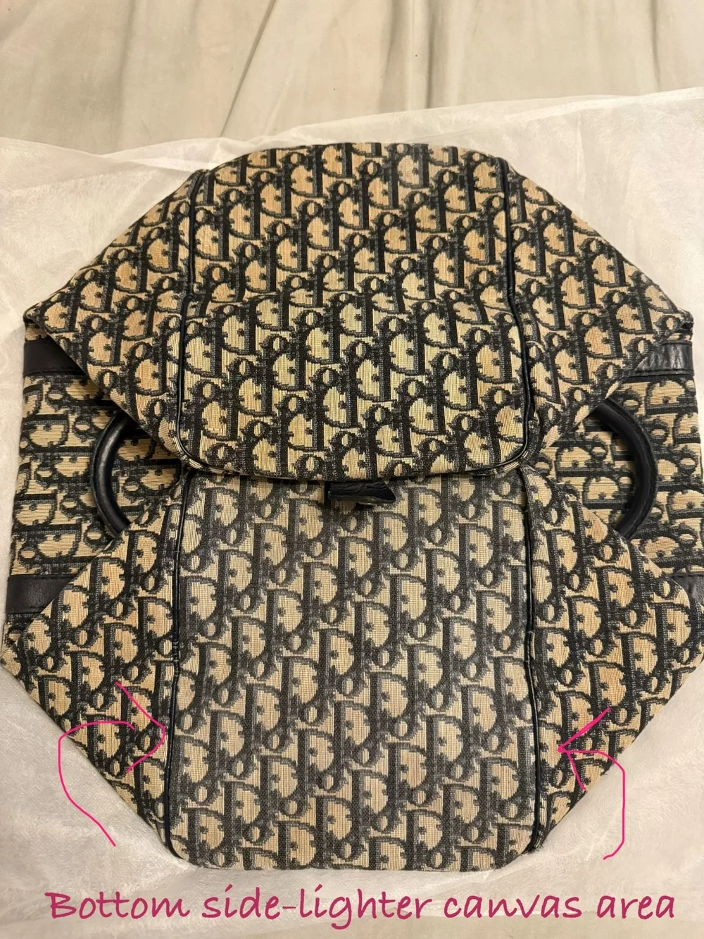 Christian Dior Oblique Monogram Boston/Duffle Bag